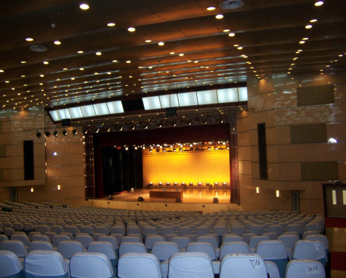 综合楼报告厅内景